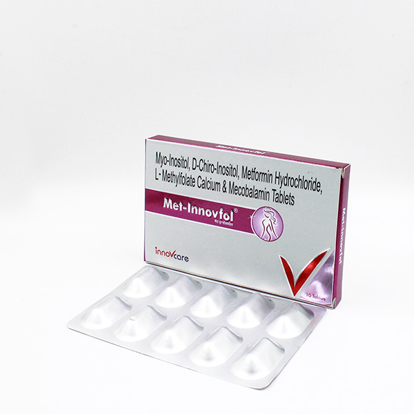 Innovcare's Met-Innovfol Tablets